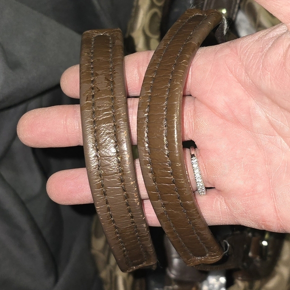 Coach Olive and Black Shoulder Bag - Picture 8 of 13